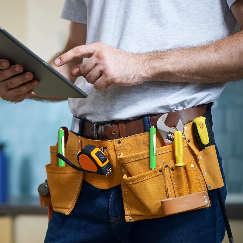 Minatee 30 Pcs Pocket Screwdriver Mini Tops and Pocket Clips Magnetic Slotted Screwdriver with Magnet Small Slotted Screw Driver for Mechanical Electrician Technician Repair Tool(Green) - Image 5